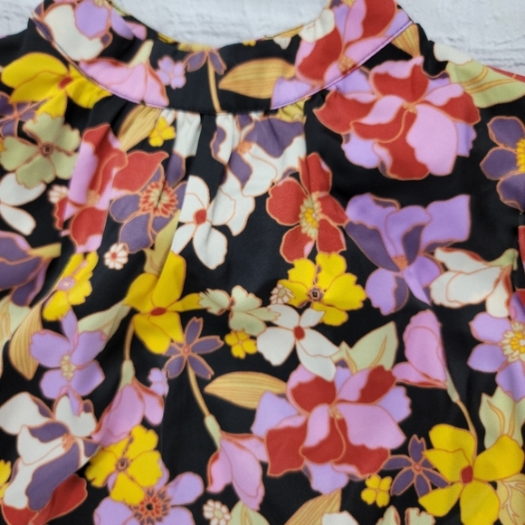 WHO‎ WHAT WEAR  Bohemian Garden floral top - Picture 3 of 15